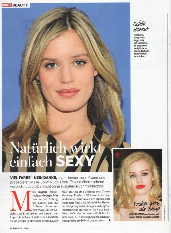 Bunte Page 1 September 2014