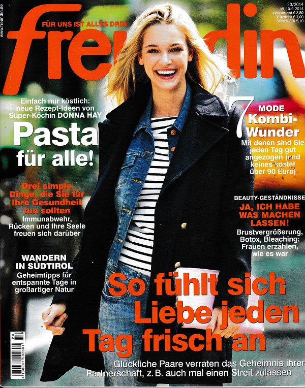 Freundin Cover September 2014
