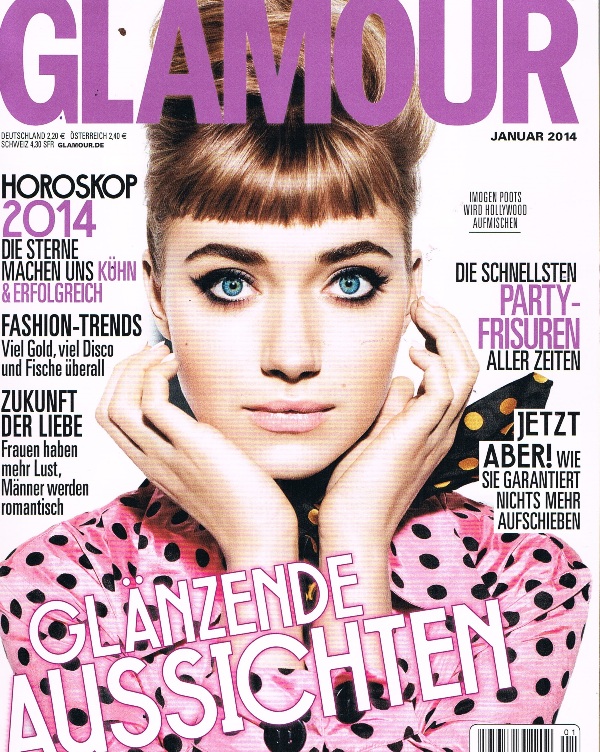 Glamour Cover Januar 2014