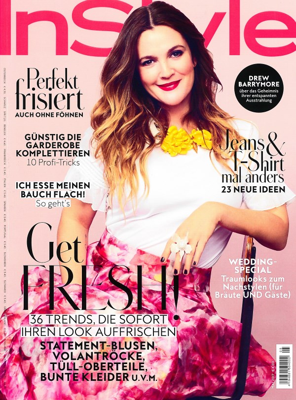 InStyle Mai 2017 - Cover - by Visagist Luis Huber in München