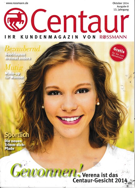 Rossmann Magazin Centauer Cover November 2014